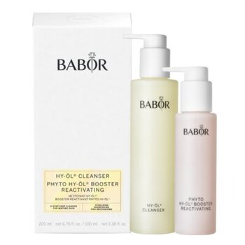 Набор для очищения лица Babor для зрелой кожи HY-ÖL Cleanser & Phyto HY-ÖL Booster Reactivating, 300 мл цена и информация | Средства для очищения лица | 220.lv