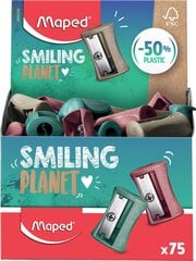 Zīmuļu asinātājs MAPED Vivo Smiling Planet cena un informācija | Kancelejas preces | 220.lv