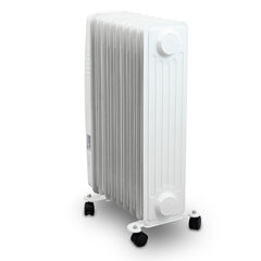 Elektriskais eļļas radiators 2000W balts 9 malas XL BITUXX cena un informācija | Sildītāji | 220.lv