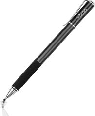 Mixoo Pen Precision Disc Stylus Touch Pen Stylus 2 vienā pildspalvā, kas ir saderīgs ar viedtālruņiem un planšetdatoriem (melns) cena un informācija | Citi aksesuāri planšetēm un e-grāmatām | 220.lv