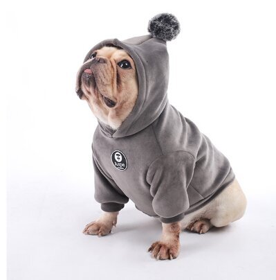 Džemperis suņiem Pumpon pelēks цена и информация | Apģērbi suņiem | 220.lv