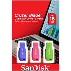 Sandisk SDCZ50C-016G-B46T, USB, 16GB cena un informācija | USB Atmiņas kartes | 220.lv