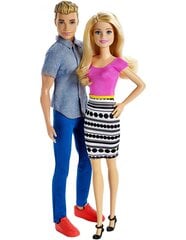 Lelle Barbie un Ken komplekts, DLH76 cena un informācija | Rotaļlietas meitenēm | 220.lv