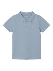 Name It bērnu polo kreklu 13215682*01, gaiši zils 5715414307854 cena un informācija | Zēnu krekli | 220.lv