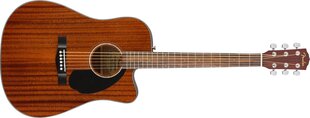 El. Ak. gitara Fender CD-60SCE Dread, All-Mah WN цена и информация | Гитары | 220.lv