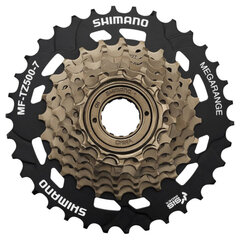 Звезда задняя Shimano MegaRange MF-TZ500, 7 speed, 14-34T (4286) 3593 цена и информация | Другие запчасти для велосипеда | 220.lv