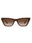 Saulesbrilles Emporio Amani Cat-Eye Transparent Brūnas 500021414 cena un informācija | Saulesbrilles sievietēm | 220.lv