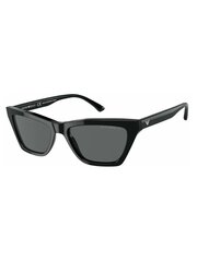 Saulesbrilles Emporio Amani Cat-Eye Melns/Pelēks 500021413 cena un informācija | Saulesbrilles sievietēm | 220.lv