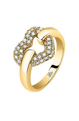 Morellato Romantisks zeltīts gredzens no Bagliori SAVO280 tērauda cena un informācija | Gredzeni | 220.lv