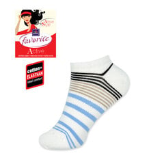 Женские короткие носки Favorite 22032 белые цена и информация | Женские носки | 220.lv