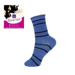 Женские классические носки Favorite 22164 голубые цена и информация | Женские носки | 220.lv