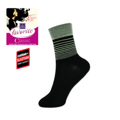 Женские носки Favorite 22172 черные цена и информация | Женские носки | 220.lv