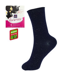 Женские классические носки Favorite 22191 синие цена и информация | Женские носки | 220.lv