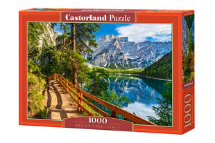 CASTORLAND Puzzle 1000el. Braies Lake, Italy - Jezioro Braies Włochy цена и информация | Пазлы | 220.lv