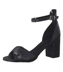 Marco Tozzi sieviešu apavi 2-28379*20, melns 2-28379*01-041 cena un informācija | Sieviešu sandales | 220.lv