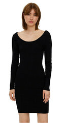 Sieviešu kleita VMGLORY Slim Fit 10268007 Melna cena un informācija | Kleitas | 220.lv
