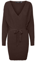 Платье женское VMHOLLYREM Regular Fit LS V-NECK DRESS GA NOOS 10269251 Coffee Bean цена и информация | Платья | 220.lv
