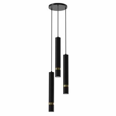 Milagro piekaramā lampa Joker Black/gold cena un informācija | Lustras | 220.lv