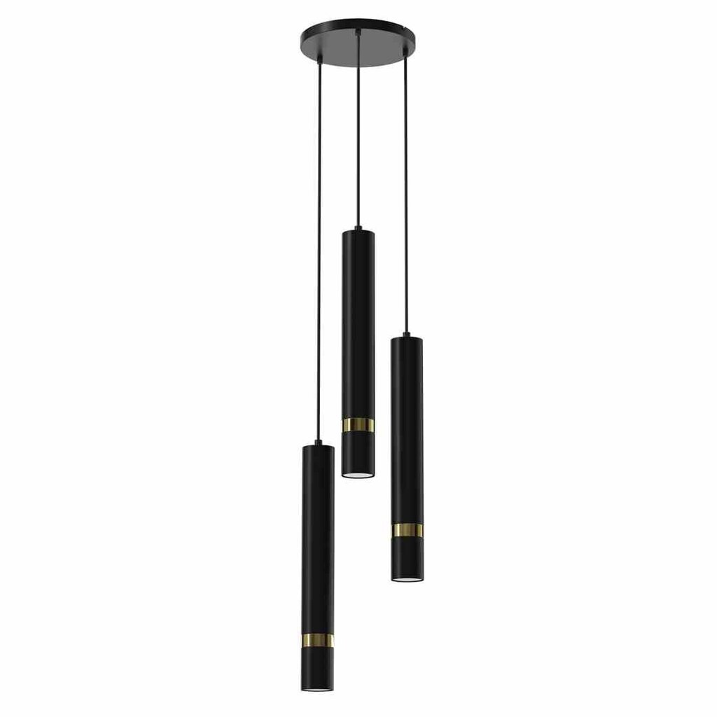 Milagro piekaramā lampa Joker Black/gold цена и информация | Lustras | 220.lv