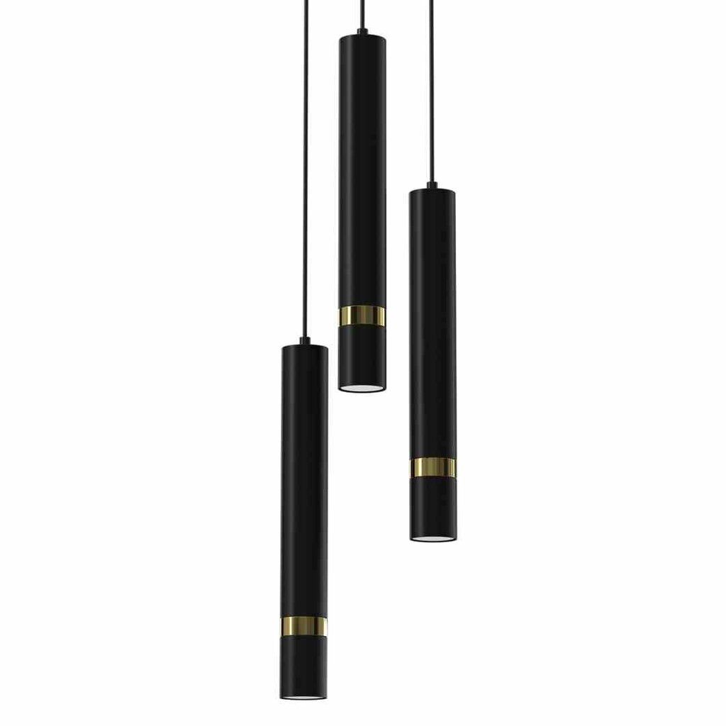 Milagro piekaramā lampa Joker Black/gold цена и информация | Lustras | 220.lv