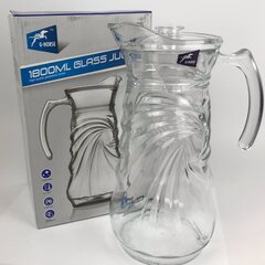 Krūka Cold Water Jug. G-Horse 1800ml cena un informācija | Glāzes, krūzes, karafes | 220.lv