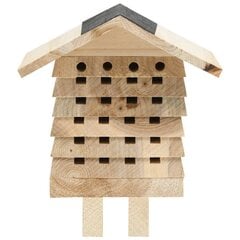 vidaXL bišu mājiņa, 22x20x20 cm, egles koks cena un informācija | Zoo preces ar bojātu iepakojumu | 220.lv