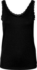 Майка женская VMGEMMA Regular Fit 10265013 Черный цена и информация | Женские блузки, рубашки | 220.lv