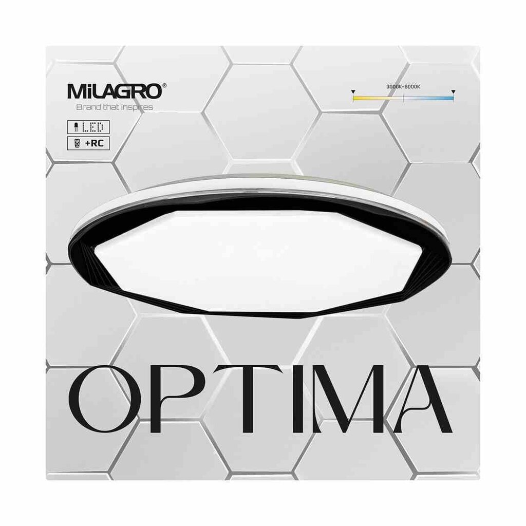 Milagro griestu lampa Optima цена и информация | Griestu lampas | 220.lv