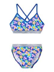 Name it bērnu bikini 13213849*01, zils/dzeltens 5715369029221 цена и информация | Купальники для девочек | 220.lv