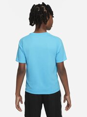 Nike детская футболка DX5386*468, бирюзовый 196153475083 цена и информация | Рубашки для мальчиков | 220.lv