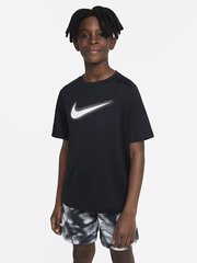 Nike bērnu t-krekls DX5386*010, melns 196153474932 cena un informācija | Zēnu krekli | 220.lv