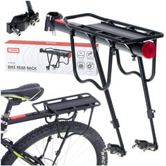 L-BRNO aizmugurējais velosipēdu turētājs Alumīnija universāls цена и информация | Багажник для велосипеда | 220.lv