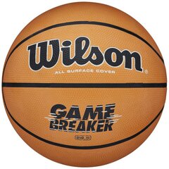 PIŁKA DO KOSZYKÓWKI WILSON GAME BREAKER WTB0050XB07 R.7 цена и информация | Баскетбольные мячи | 220.lv