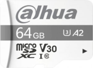 Dahua Micro SD karte Dahua P100 Balts 64 GB цена и информация | Atmiņas kartes mobilajiem telefoniem | 220.lv