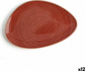 Плоская тарелка Ariane Terra Треугольный Керамика Красный (Ø 21 cm) (12 штук) цена и информация | Посуда, тарелки, обеденные сервизы | 220.lv