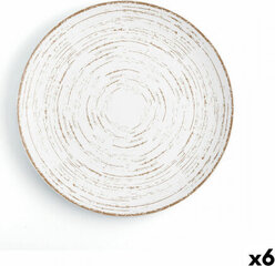 Плоская тарелка Ariane Tornado Керамика Двухцветный (Ø 31 cm) (6 штук) цена и информация | Посуда, тарелки, обеденные сервизы | 220.lv