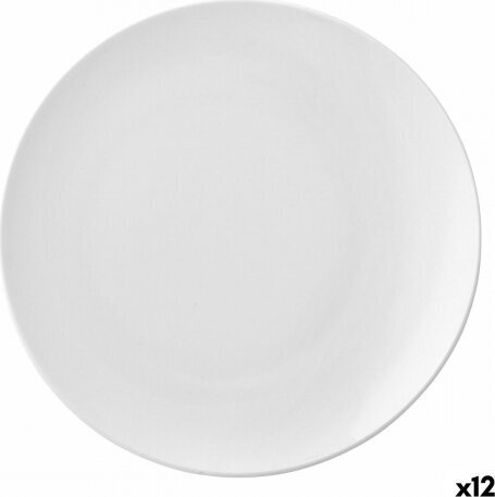 Šķīvis Ariane Vital Coupe Keramika Balts (Ø 18 cm) (12 gb.) cena un informācija | Trauki, šķīvji, pusdienu servīzes | 220.lv