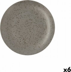 Плоская тарелка Ariane Oxide Керамика Серый (Ø 24 cm) (6 штук) цена и информация | Посуда, тарелки, обеденные сервизы | 220.lv
