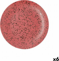 Šķīvis Ariane Oxide Keramika Sarkans (Ø 27 cm) (6 gb.) cena un informācija | Trauki, šķīvji, pusdienu servīzes | 220.lv