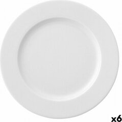 Плоская тарелка Ariane Prime Керамика Белый (Ø 31 cm) (6 штук) цена и информация | Посуда, тарелки, обеденные сервизы | 220.lv