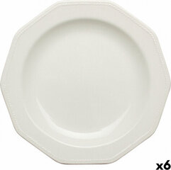 Плоская тарелка Churchill Artic Керамика Белый фаянс (Ø 27 cm) (6 штук) цена и информация | Посуда, тарелки, обеденные сервизы | 220.lv
