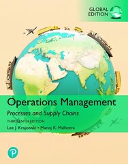 Operations Management: Processes and Supply Chains, Global Edition 13th edition цена и информация | Книги по экономике | 220.lv