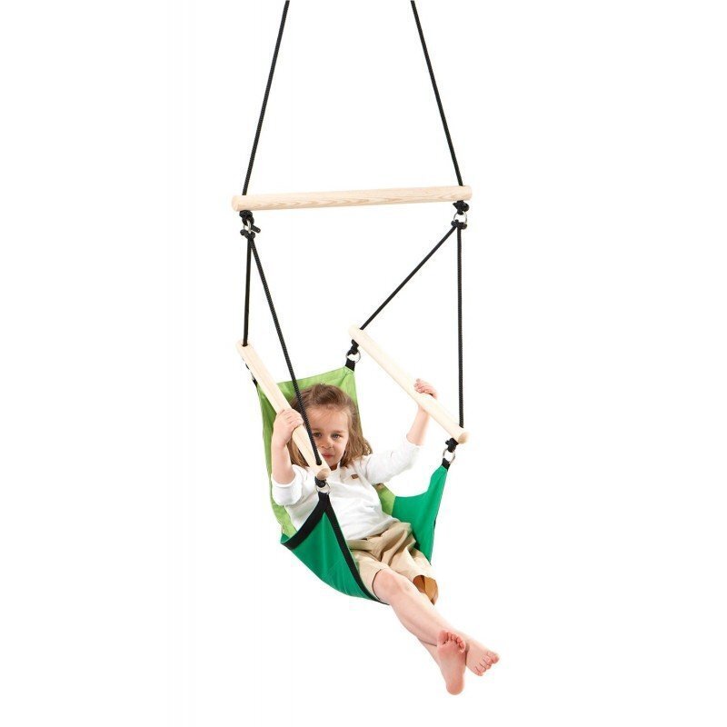 Bērnu šūpuļtīkls Amazon Kid's Swinger Green, zaļš cena un informācija | Šūpuļtīkli | 220.lv