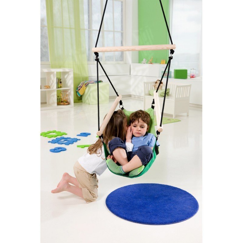 Bērnu šūpuļtīkls Amazon Kid's Swinger Green, zaļš цена и информация | Šūpuļtīkli | 220.lv