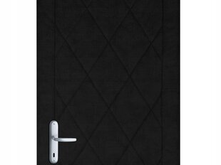 Обивка двери KRATA MAX 1. Черный 95 см цена и информация | Внутренние двери | 220.lv