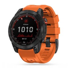 Tech-Protect ремешок для часов IconBand Garmin fenix 3/5X/3HR/5X Plus/6X/6X Pro/7X, оранжевый цена и информация | Аксессуары для смарт-часов и браслетов | 220.lv