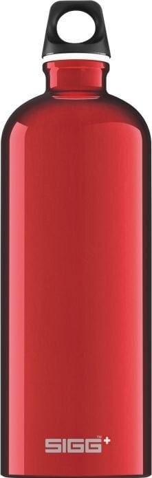 Ūdens pudele Sigg Alu Traveler, 1000 ml, sarkans cena un informācija | Ūdens pudeles | 220.lv