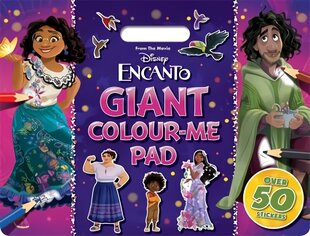 Disney Encanto: Giant Colour Me Pad цена и информация | Книги для малышей | 220.lv