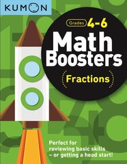 Math Boosters: Fractions (Grades 4-6) цена и информация | Книги для самых маленьких | 220.lv