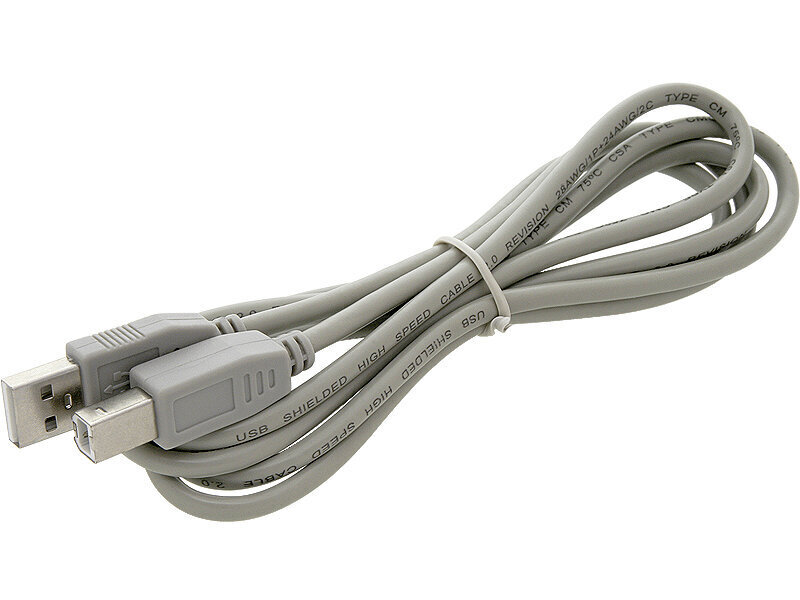 USB pieslēgums A-B, dators - printeris cena un informācija | Kabeļi un vadi | 220.lv